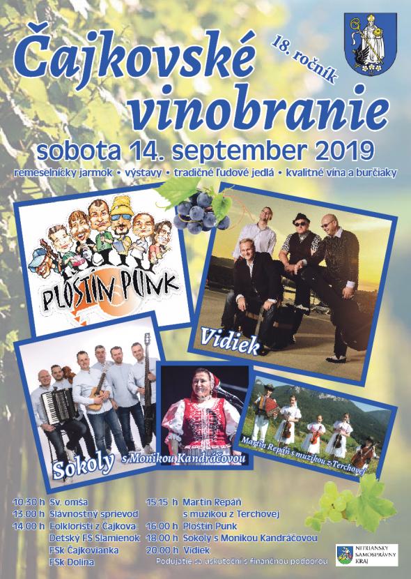 Čajkovské vinobranie 2019 Čajkovské vinobranie 2019